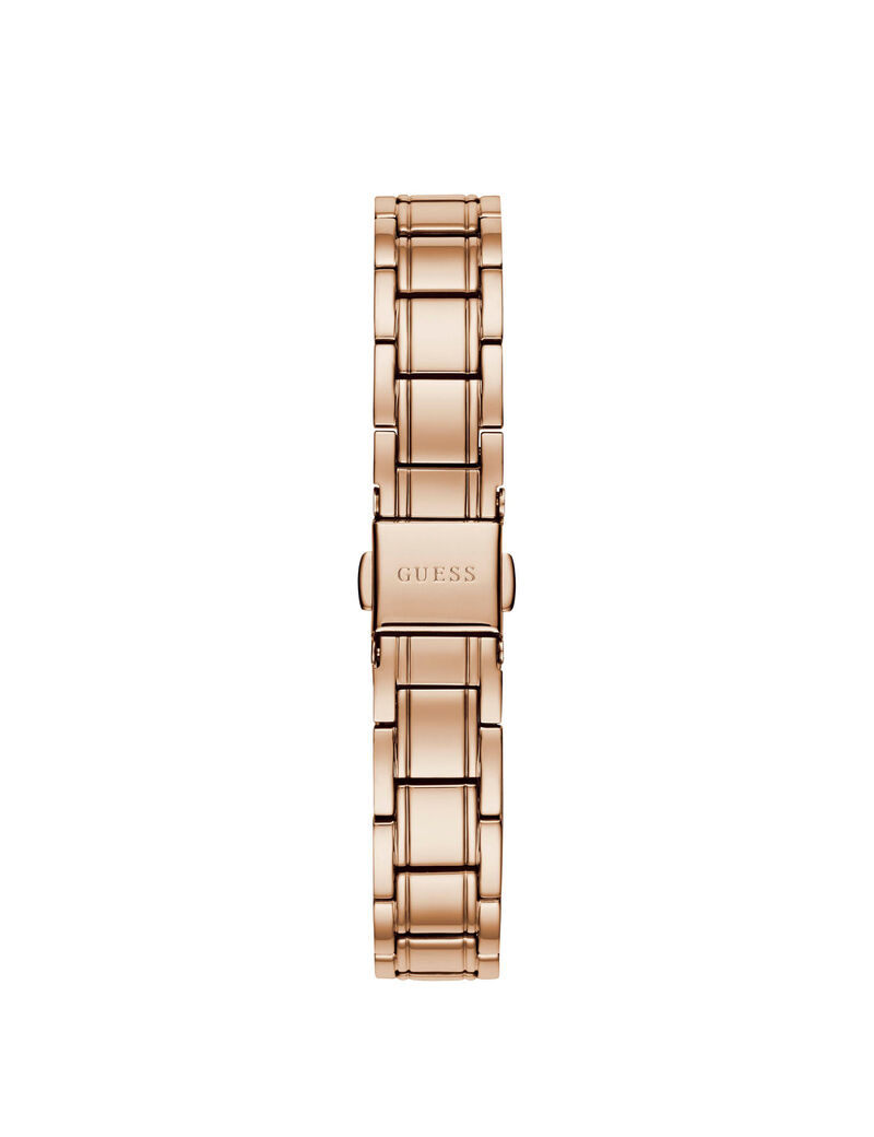 Rose Gold And Crystal Ladies Watch