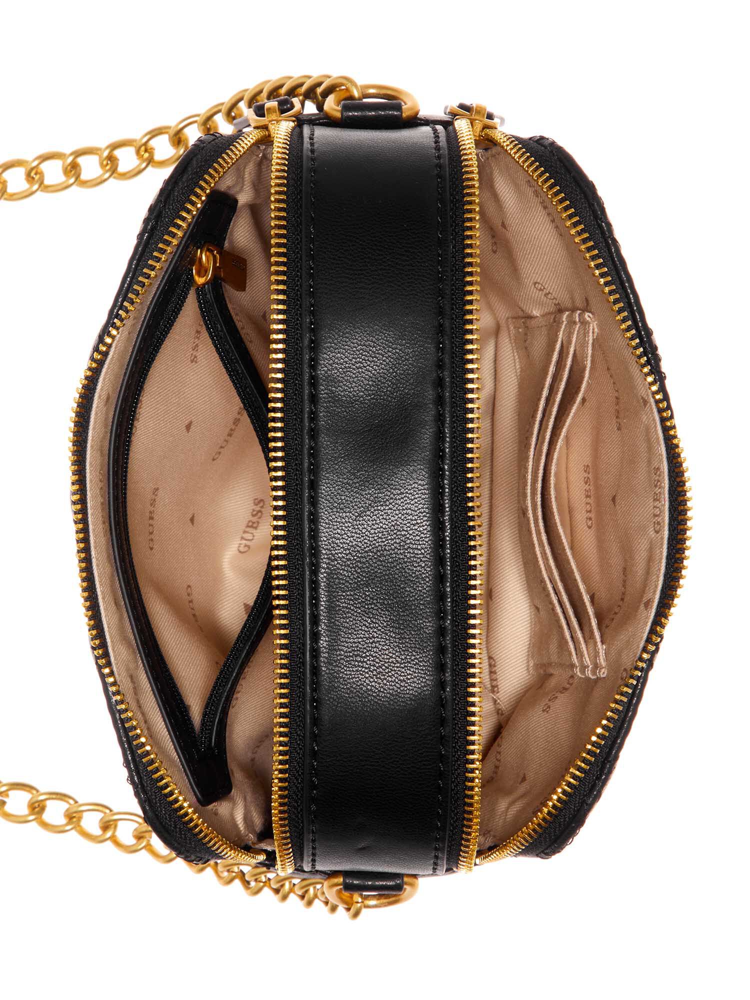 Shop GUESS Online Giully quilted mini crossbody