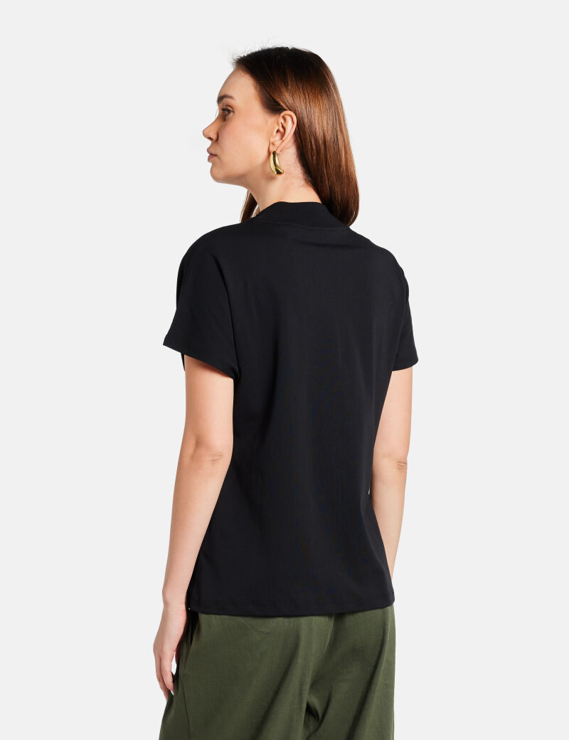 SL MOCK NK LILY TEE