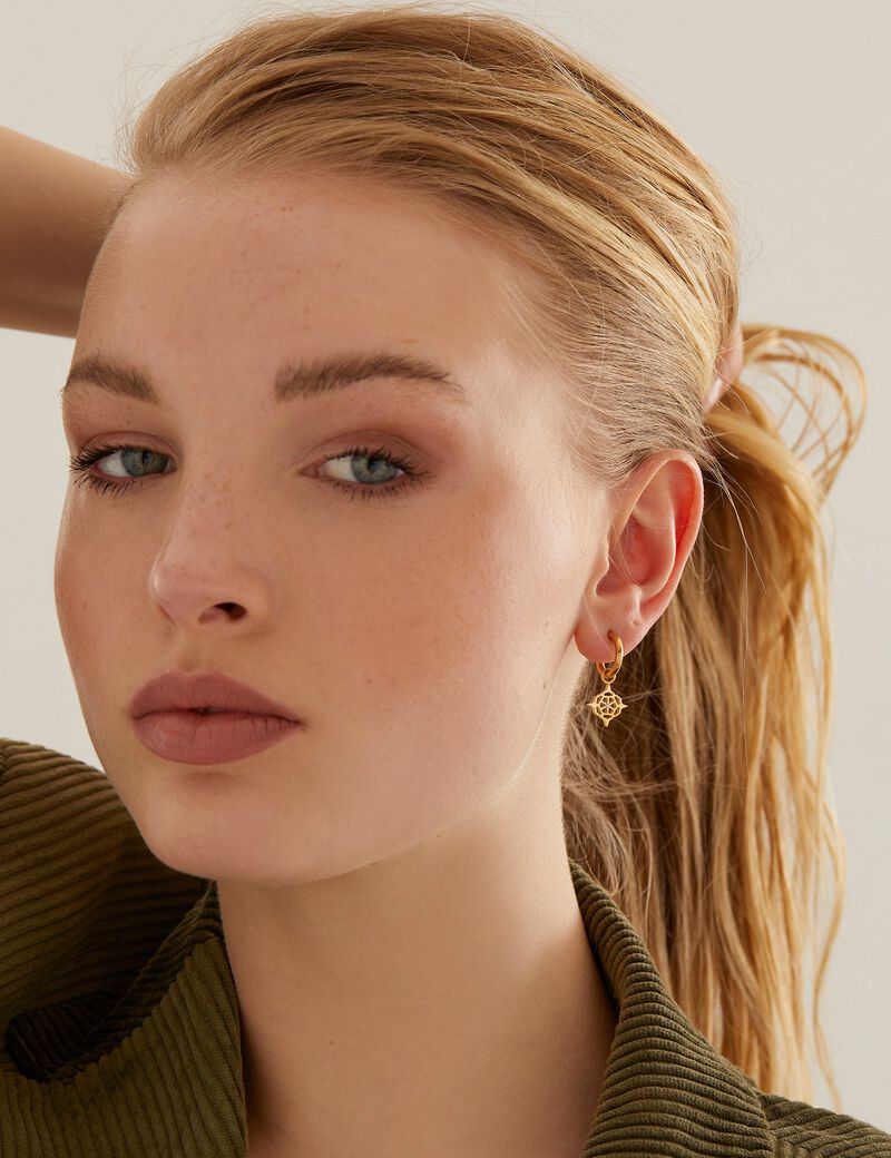 Blooming Peony Earrings