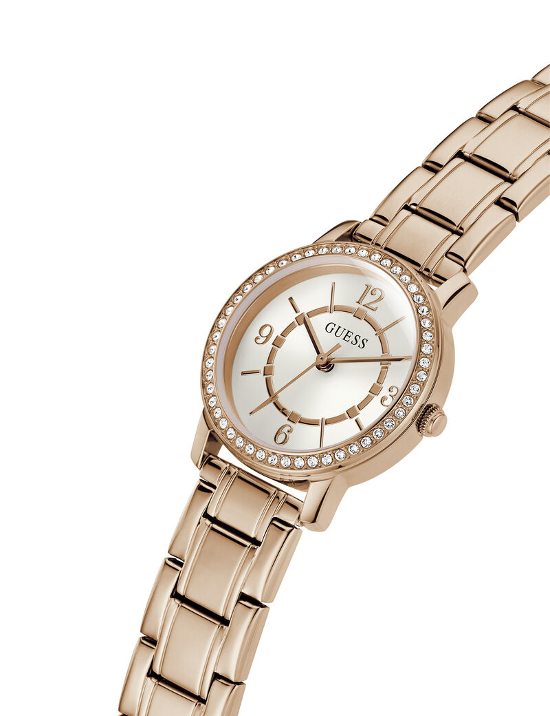 Ladies Rose Gold Tone Analog Watch