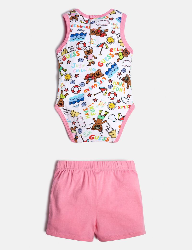 Body and shorts set