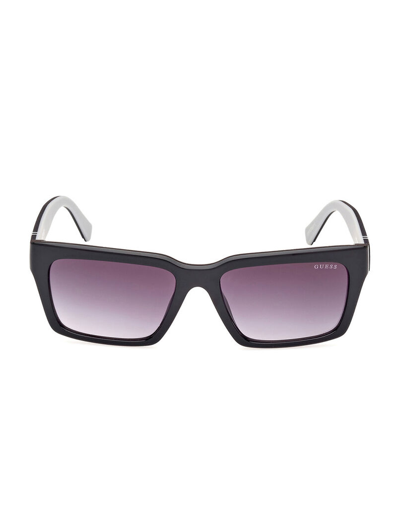 Rectangular Full Rim Sunglasses