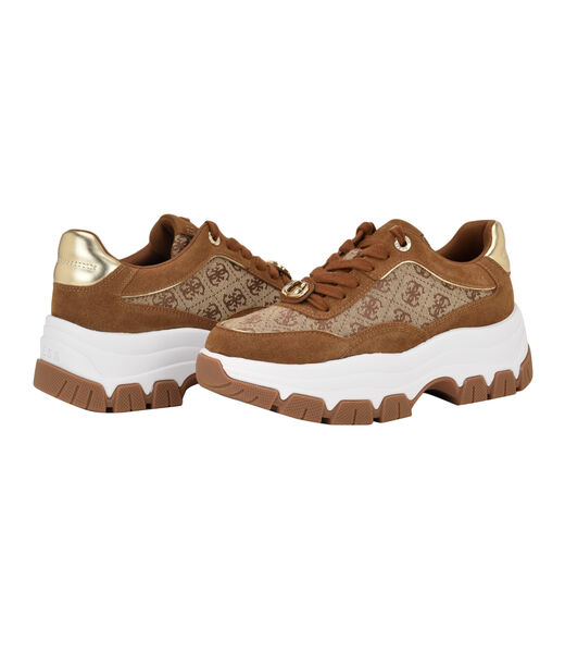 Berrett Quattro G Lace-up Platform Sneakers