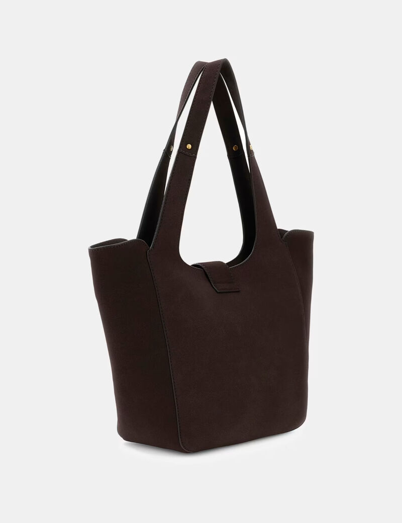 Camden Faux-Suede Tote Bag