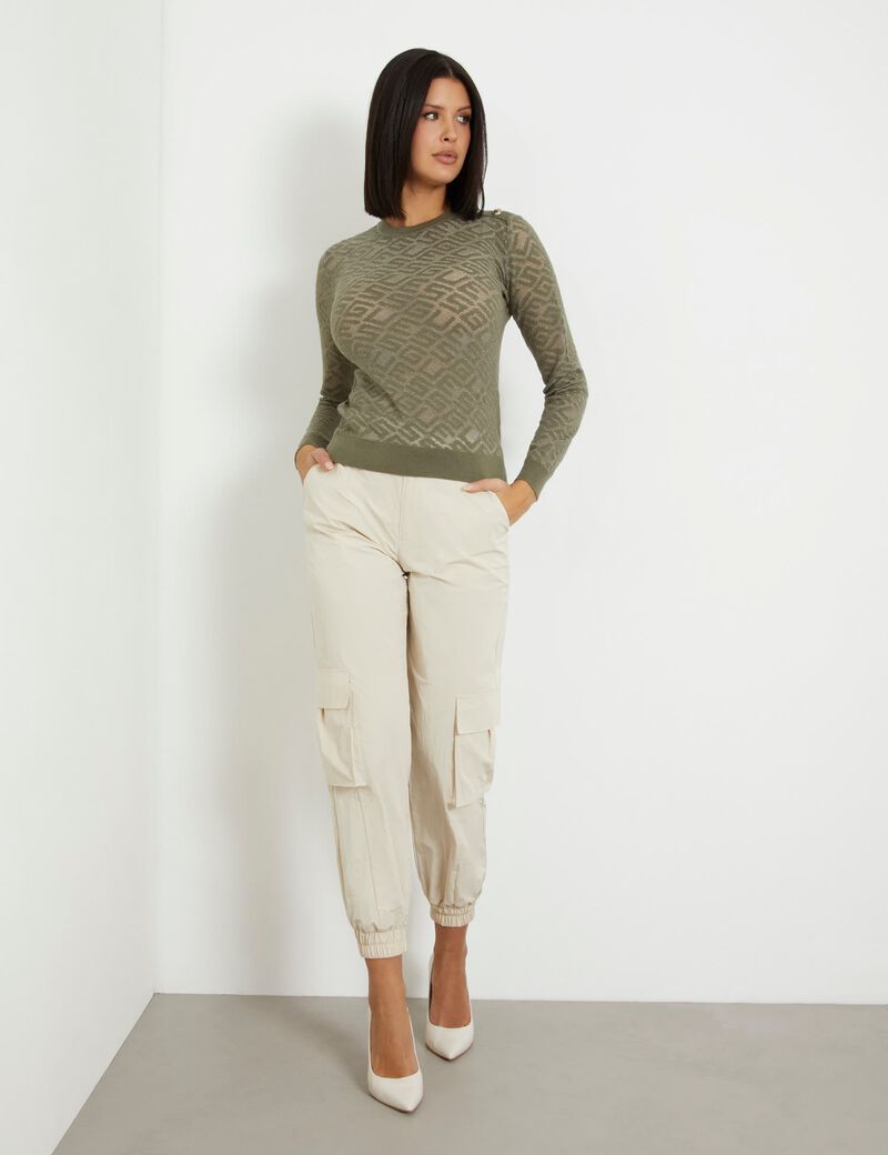 All Over Logo Sweater