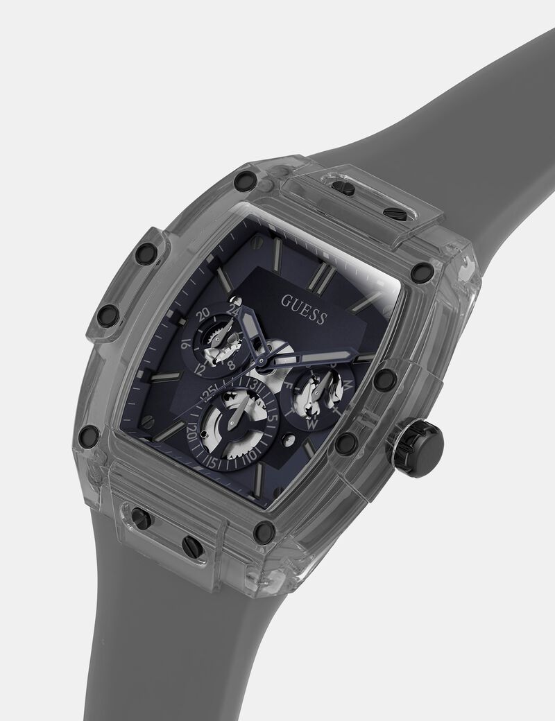 Silicone multi-function watch