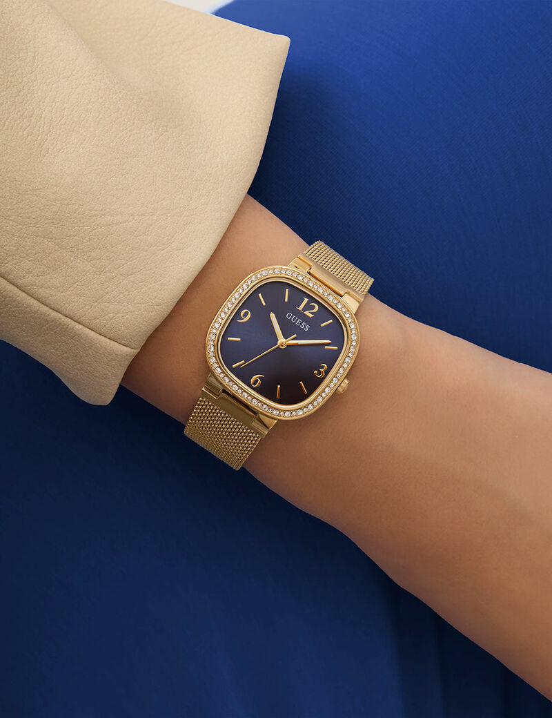 Ladies Gold Tone Analog Watch