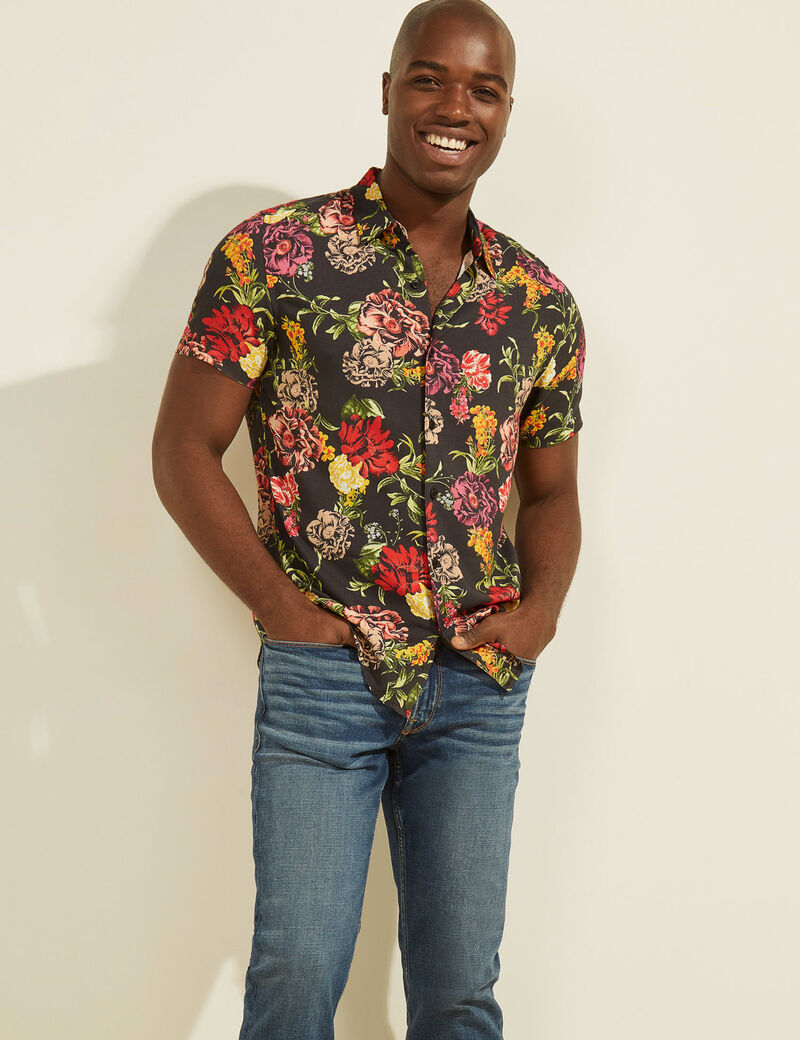 Floral Short Sleeve Shirt