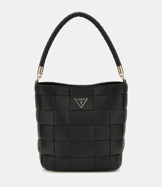 Maylee Woven Mini Bucket Bag Maylee Woven Mini Bucket Bag
