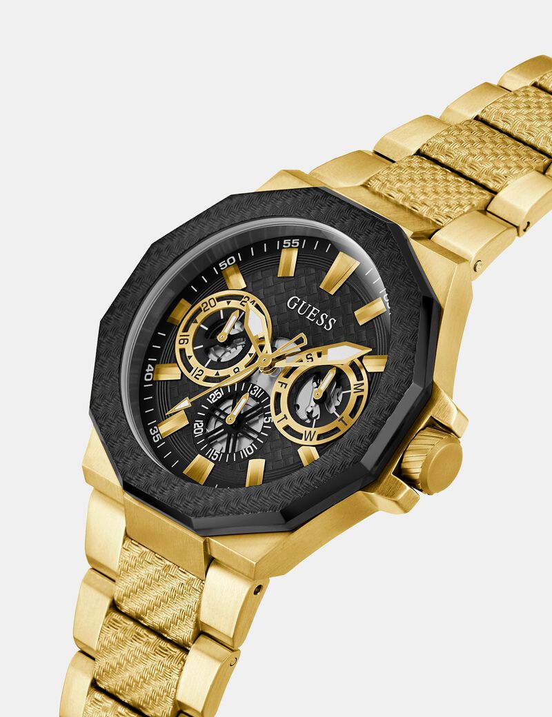 Stainless steel multi-function watch