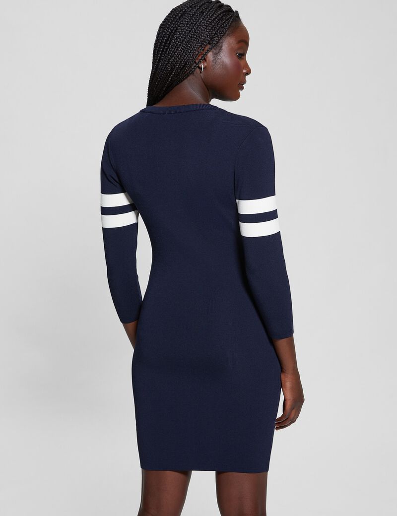 Zip mini dress