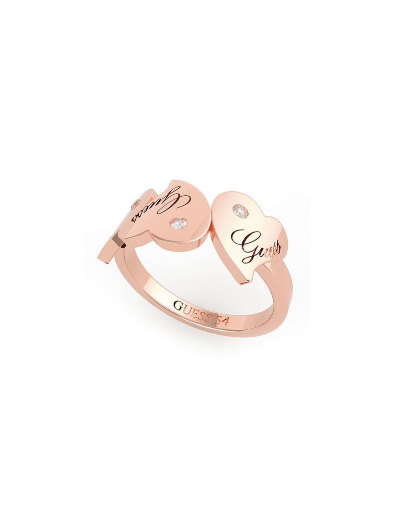 Women's Queen Of Heart Rose Gold Ring