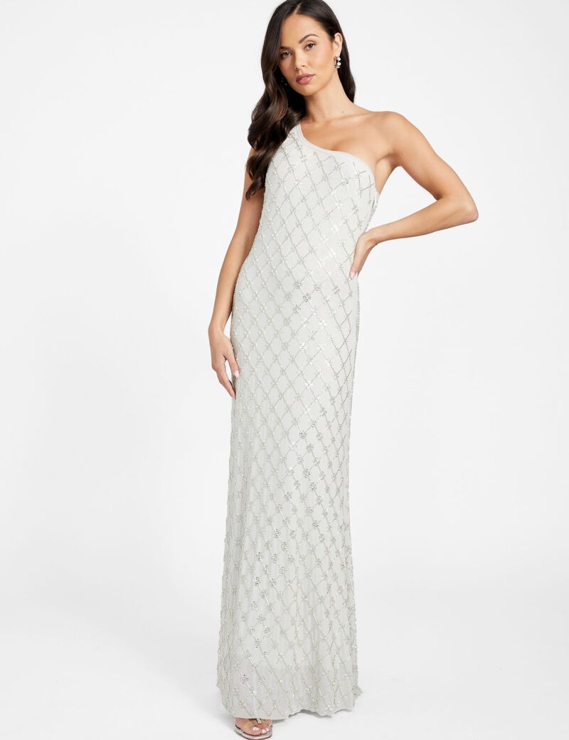 Marciano crystal long dress