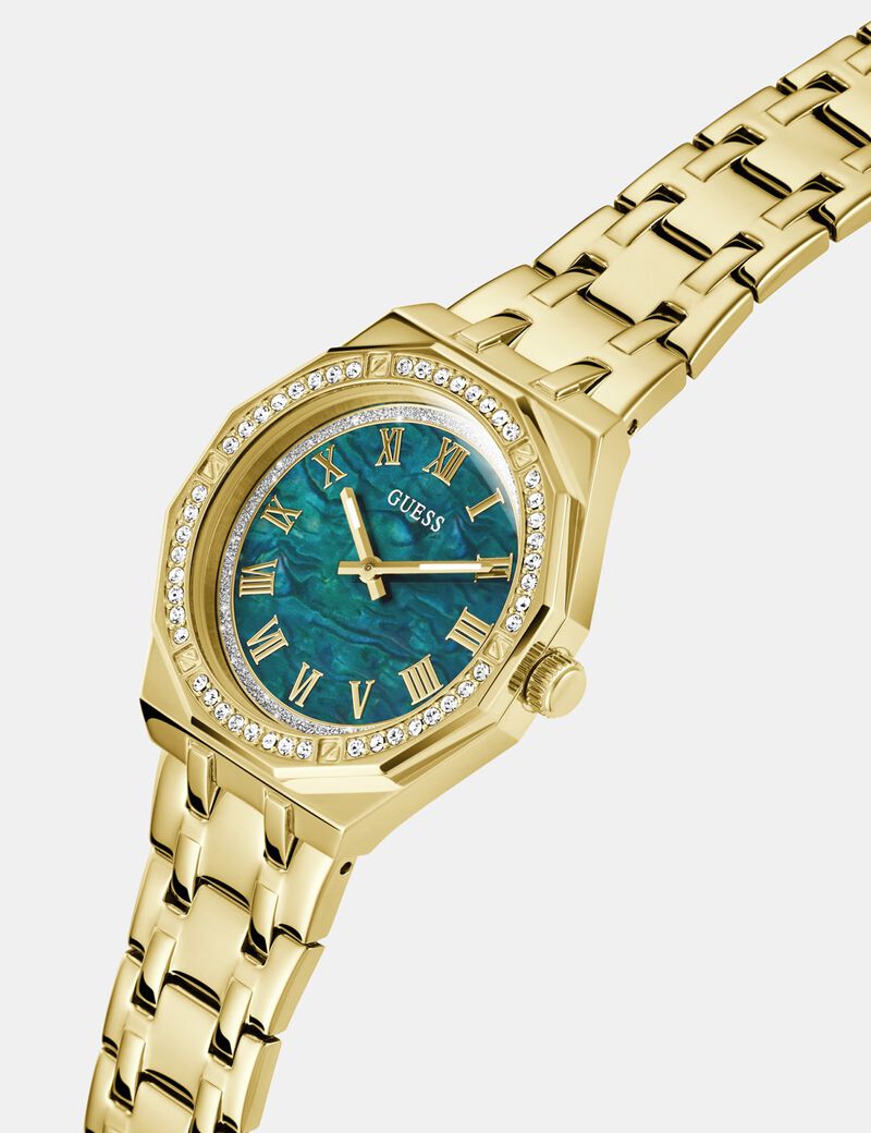 Ladies Gold Tone Analog Watch