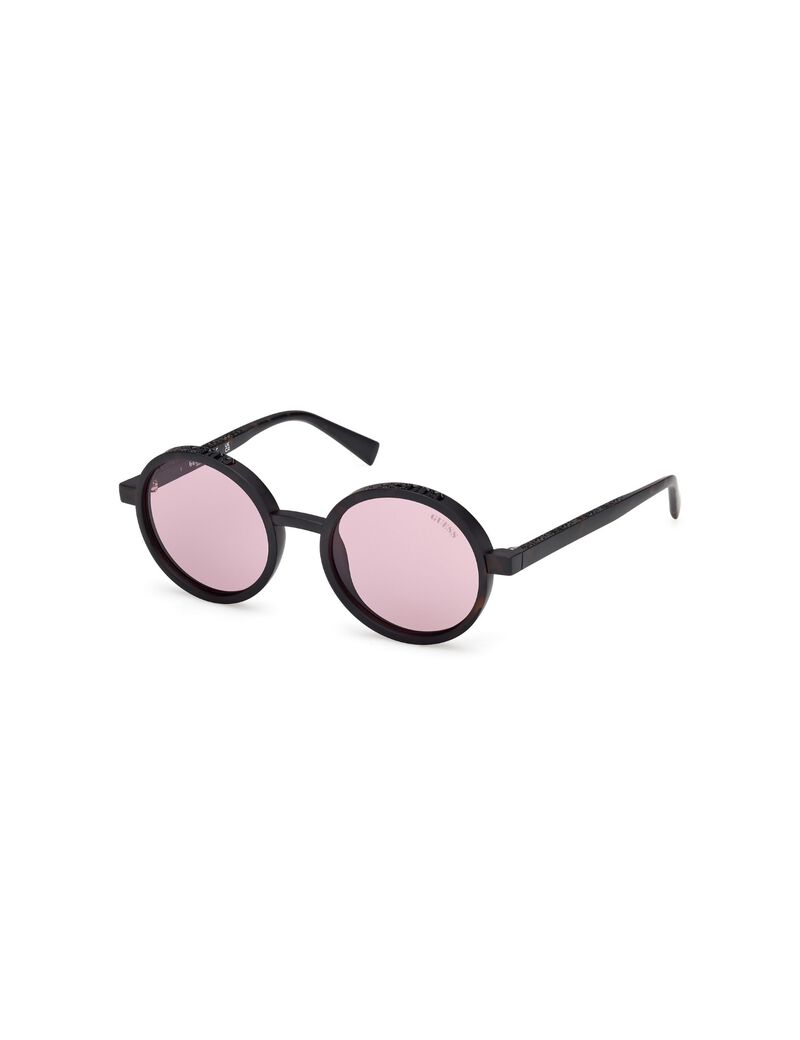 Round full rim sunglasses