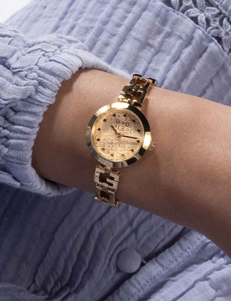Gold-tone Analog Watch