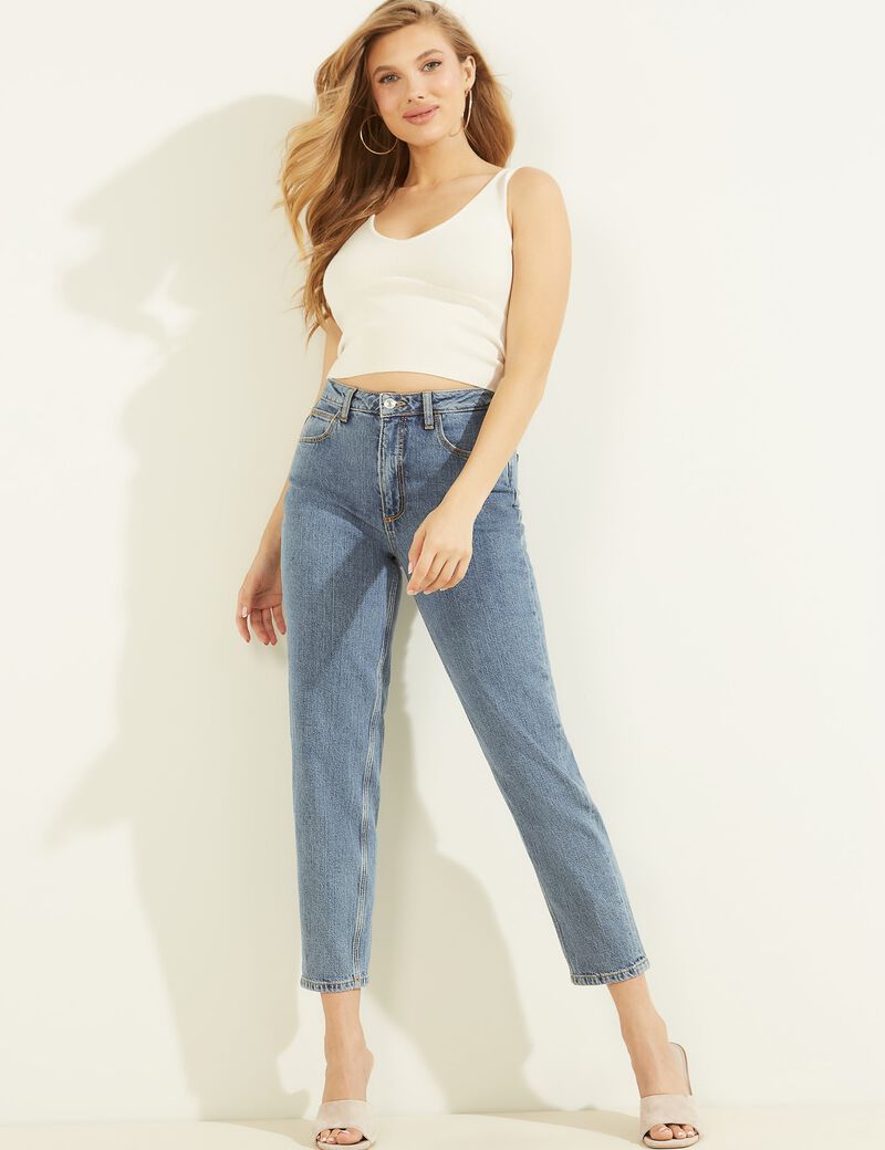 Mom Fit Denim Pant