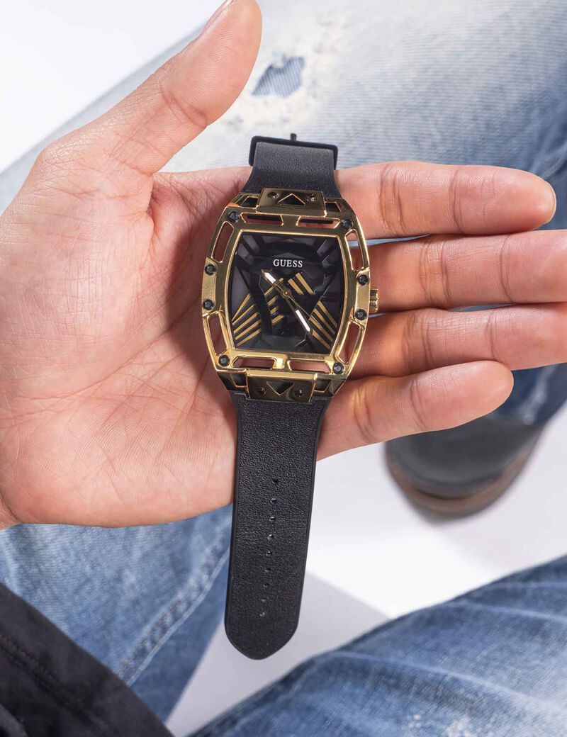 Two-Tone Analog Watch