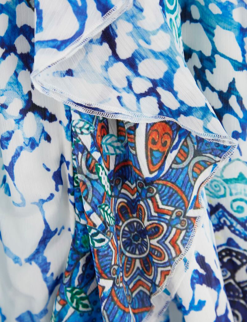 Marciano floral print long dress