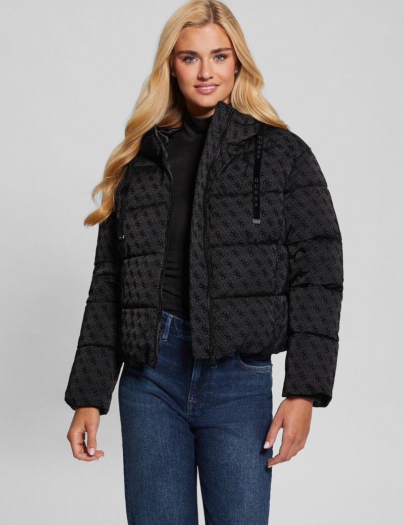 4G logo puffer