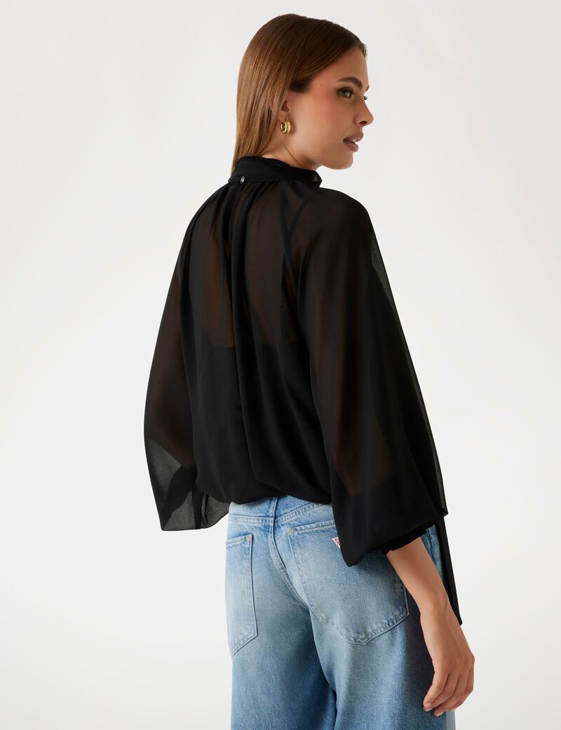 جيس bow blouse