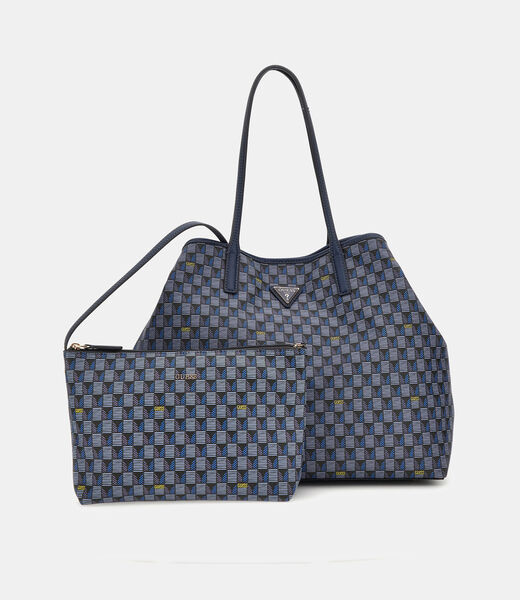 G Wave geometric-print shopper