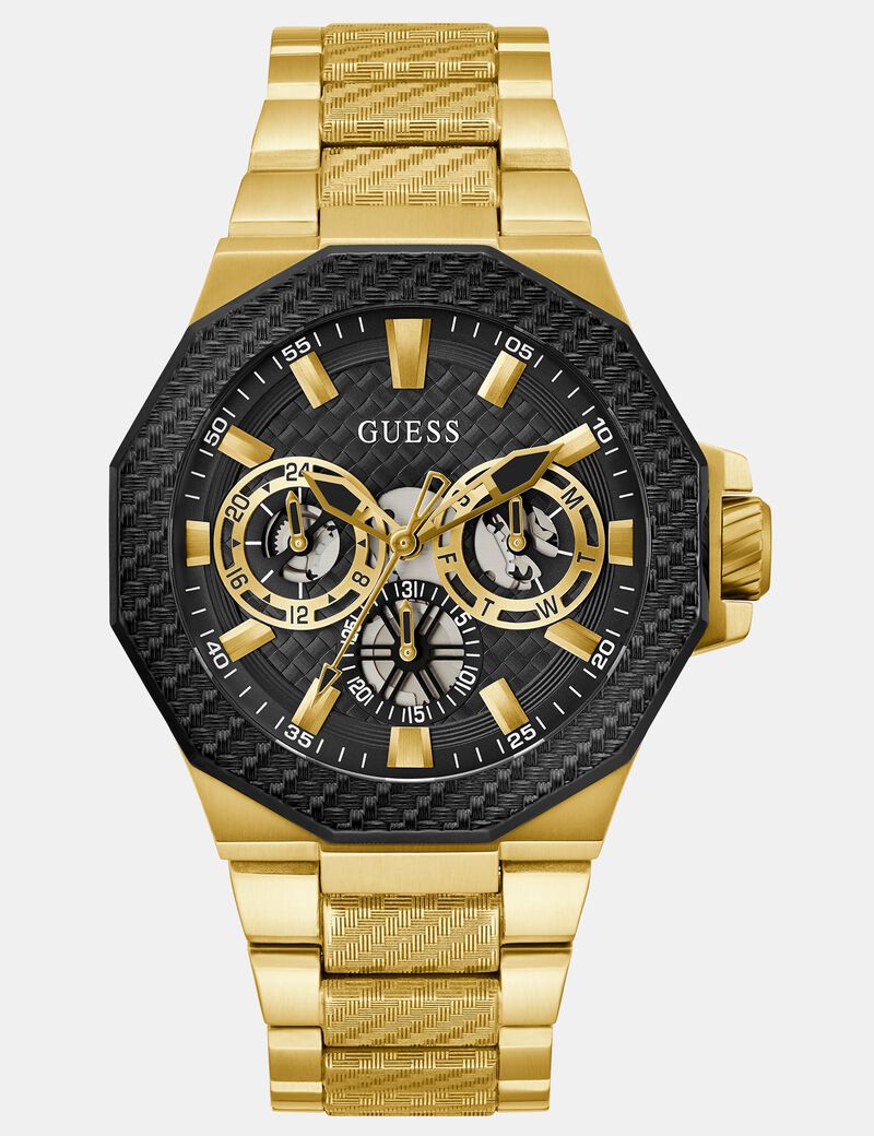 Stainless steel multi-function watch