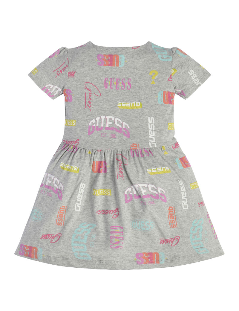 All over zebra print dress