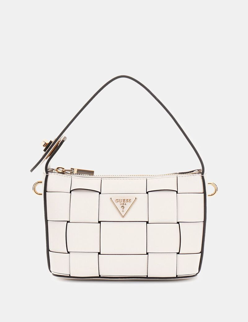 Maylee Woven Mini Hobo Bag