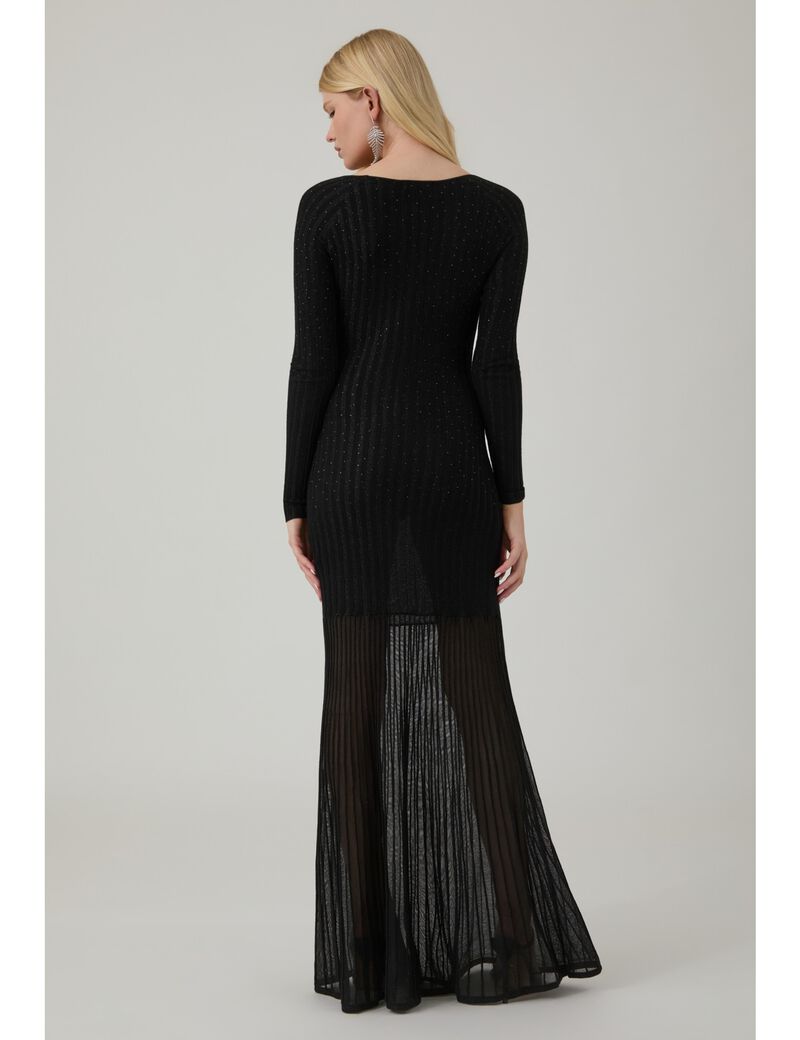 جيس perilla sheer rib dress