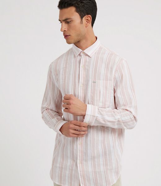 All over striped shirt