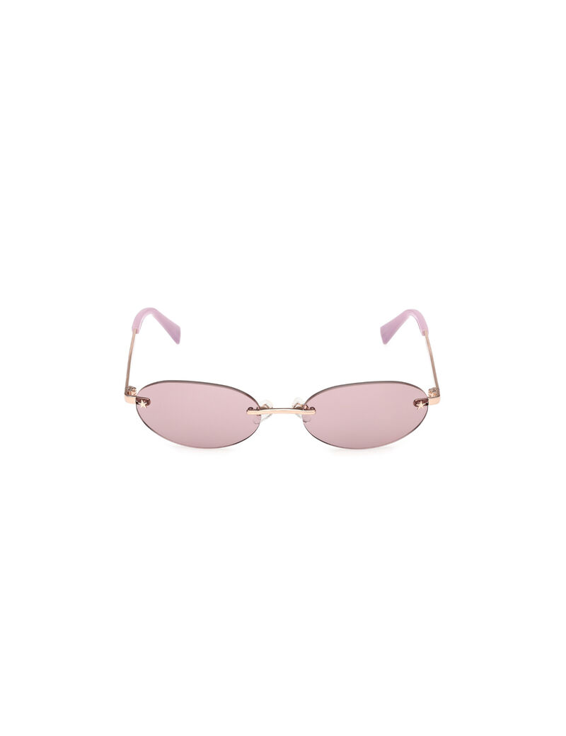 Iris oval metal sunglasses