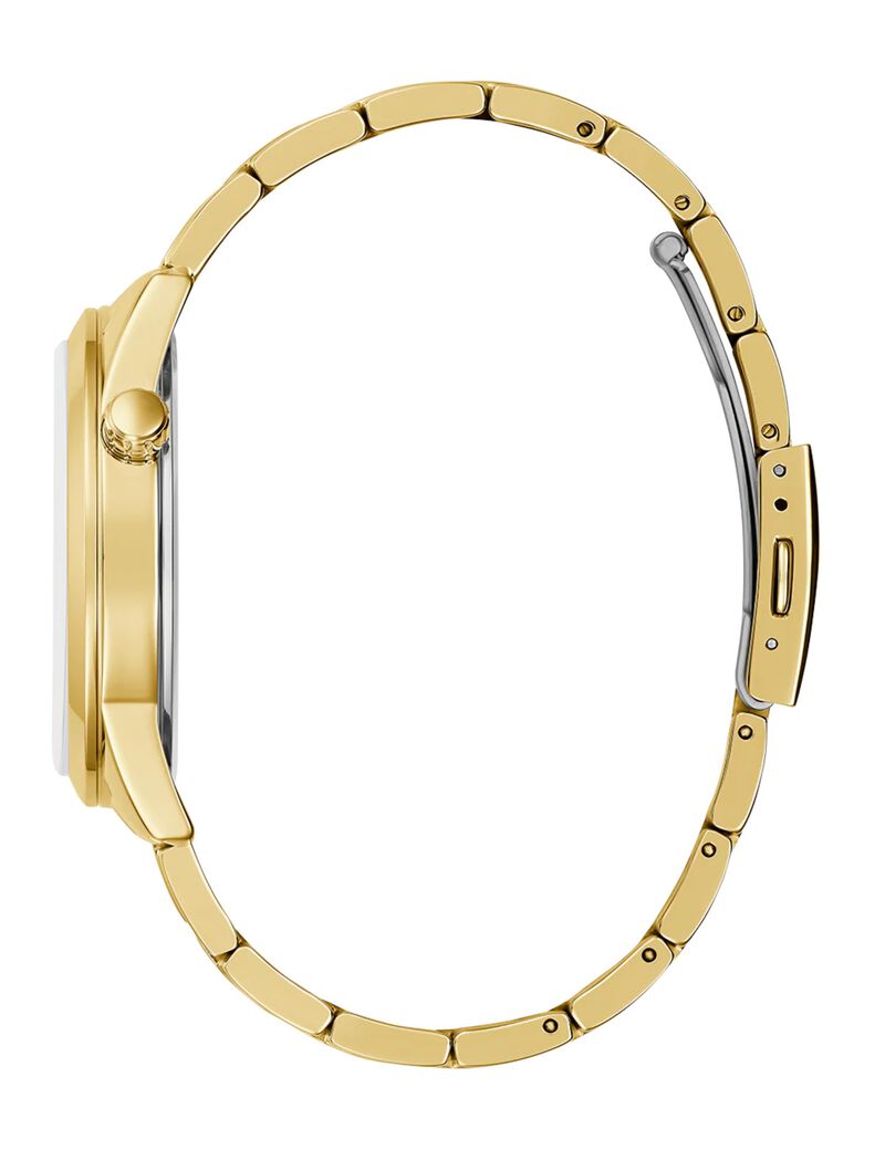 guess gw max yg cs blk dl 42mm qtz yg brct f22