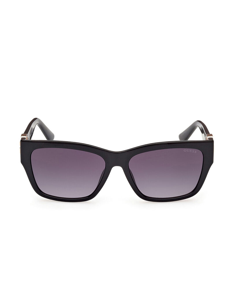 Rectangular Full Rim Sunglasses