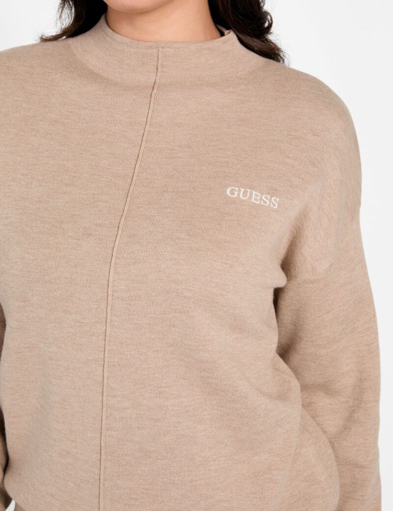 High neck sweatshirt