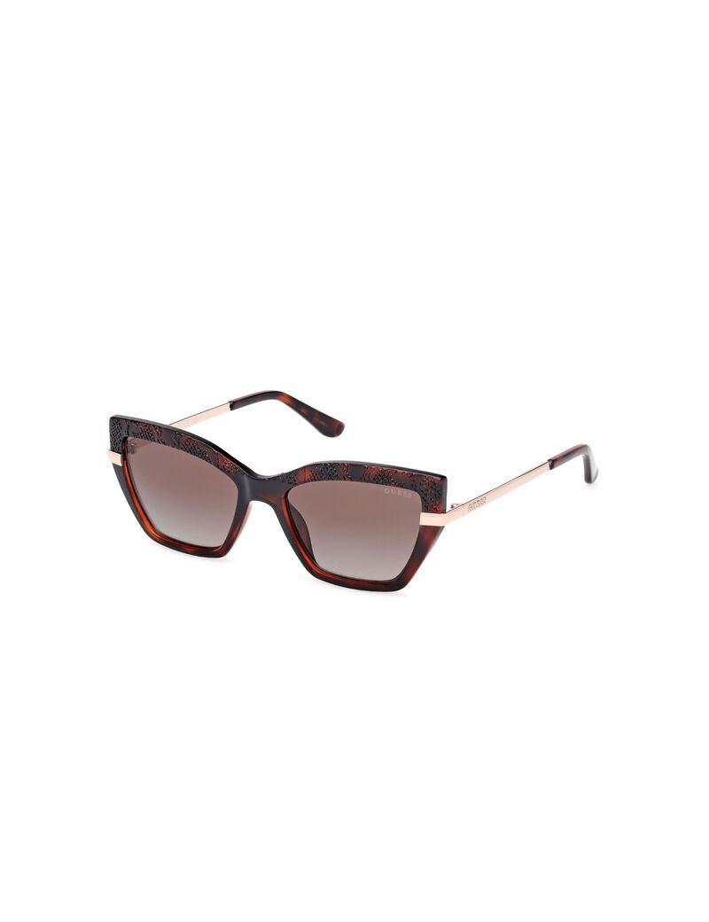 guess rectangle full rim sunglasses