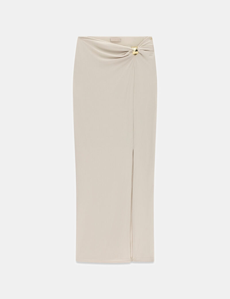 guess draped pencil skirt