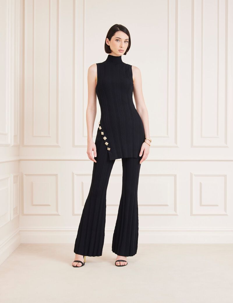 Marciano rib knit sweater pant