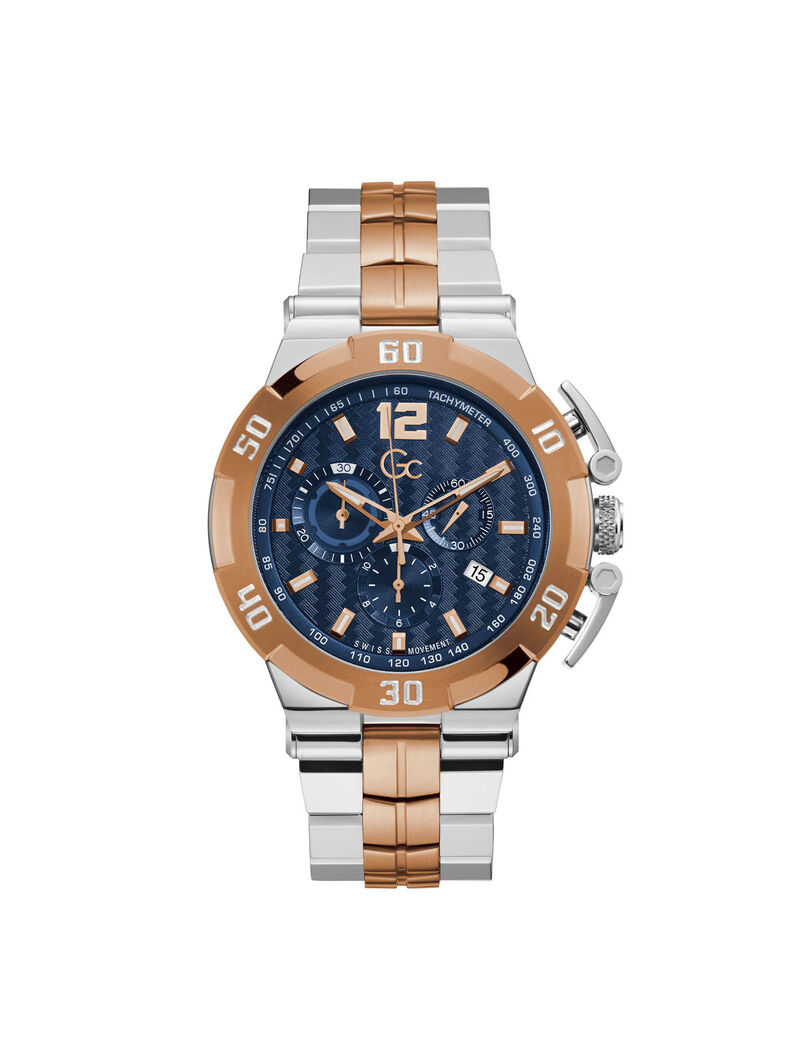 Gc Gold And Silver Mens Watch