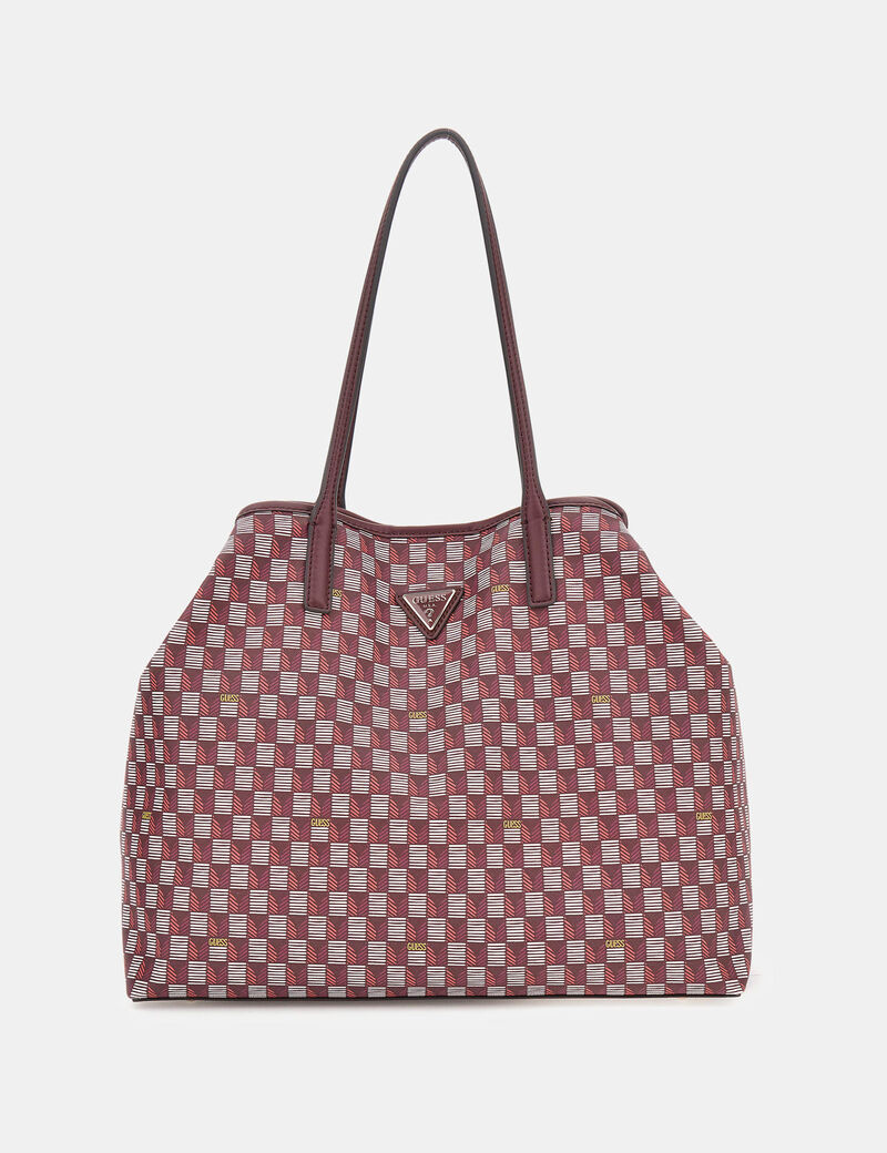 G Wave geometric-print shopper