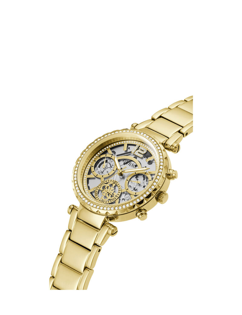 Gold Multifuntion Watch