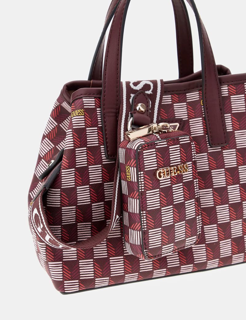G Wave geometric-print mini handbag