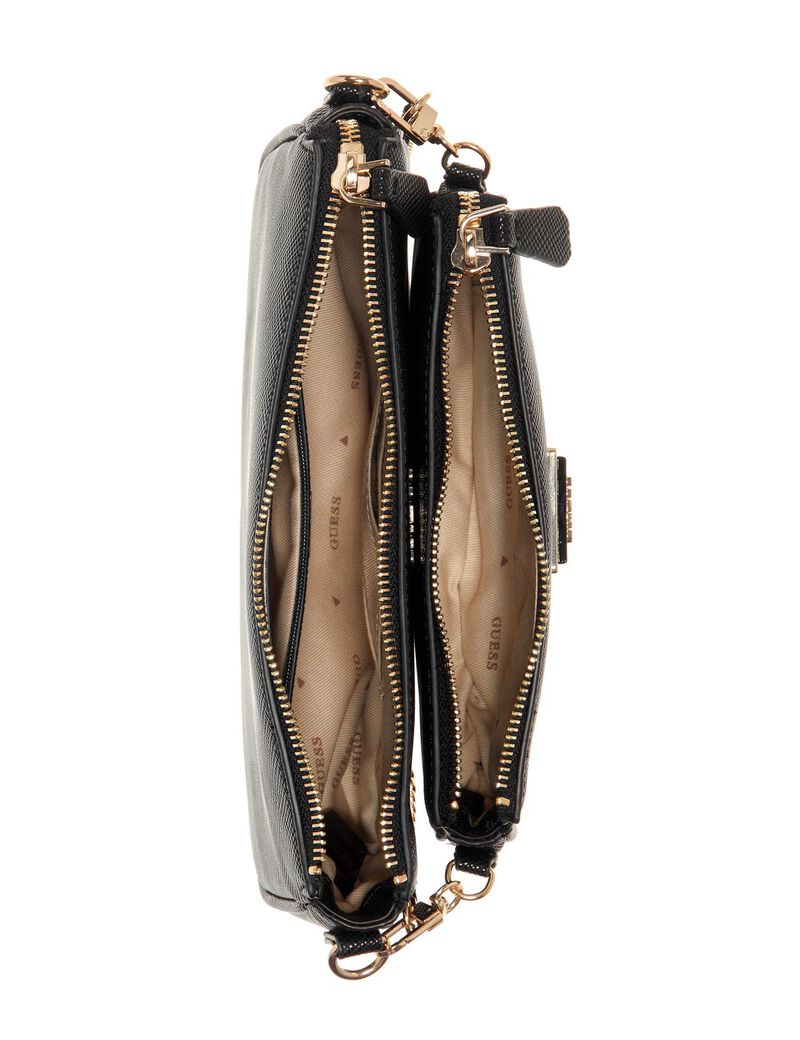 Noelle Saffiano Mini Crossbody Bag