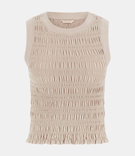Smocked tank top