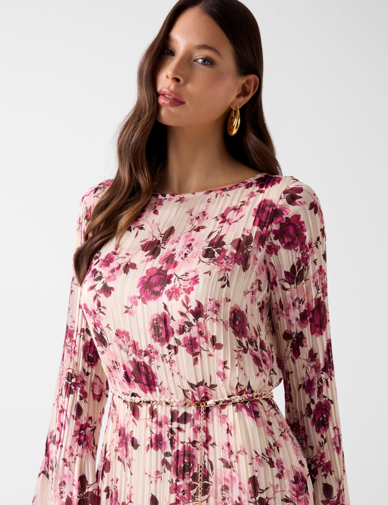 Floral mini dress