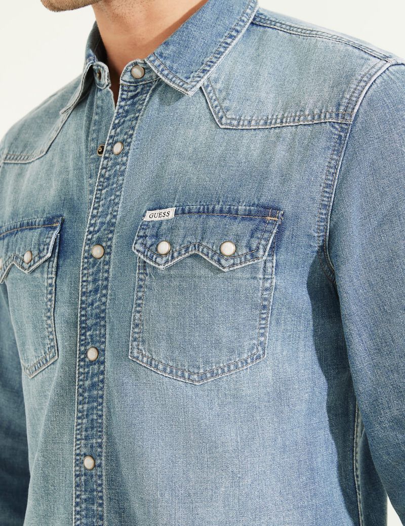 Regular Fit Denim Shirt