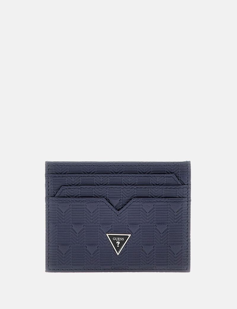 حامل بطاقات ائتمان تورينو من الجلد الطبيعي