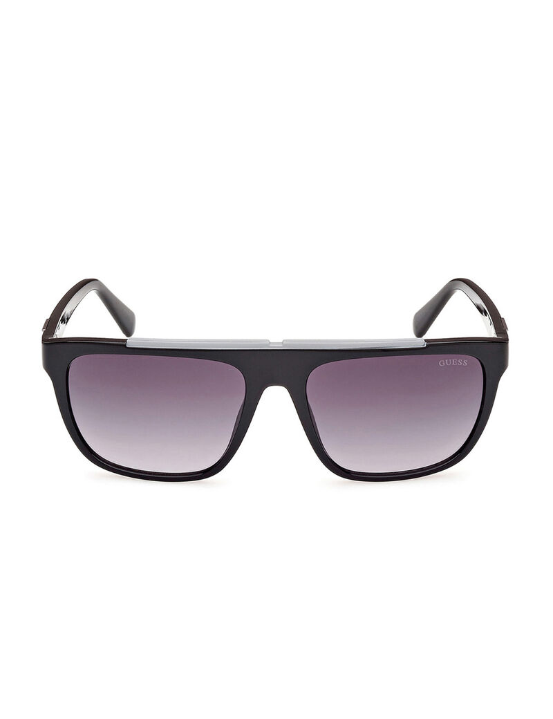 Rectangular Full Rim Sunglasses