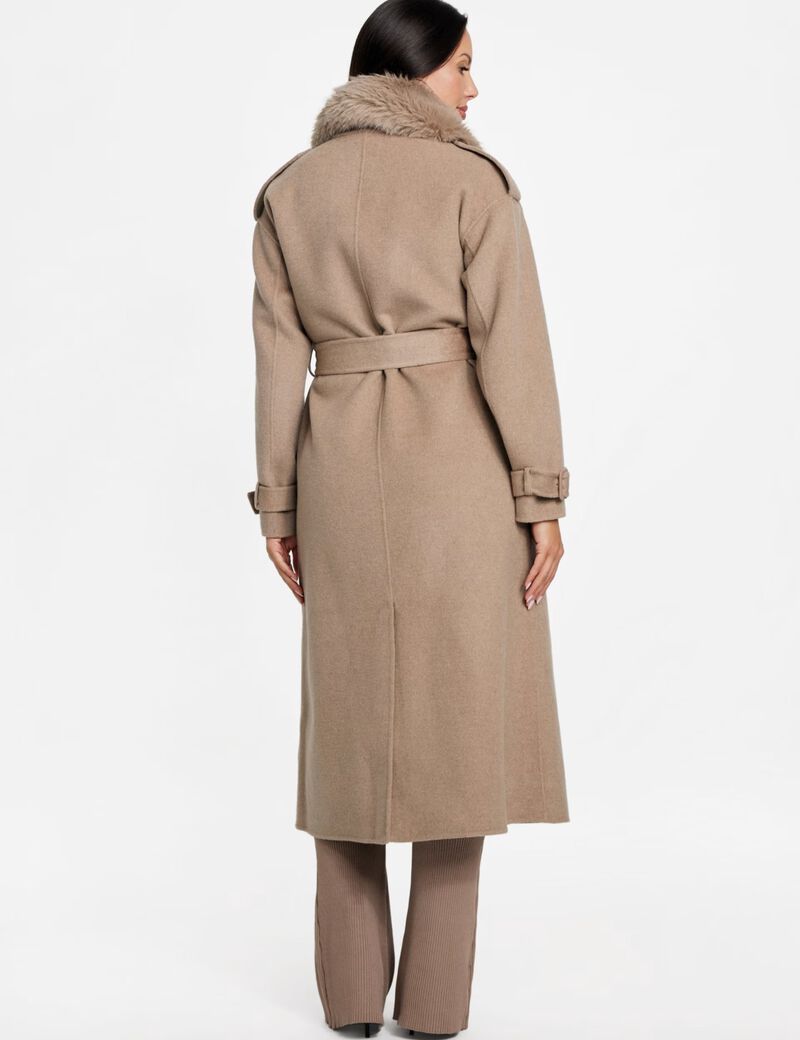 Marciano wool-blend coat